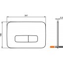 Клавиши и системы смыва Ideal Standard ProSys Oleas M3 (хром) R0123AA