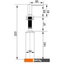 Принадлежности для мытья, сушки, хранения посуды Longran LD0006-93 (марон)