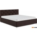 Кровати Мебель-АРС Классик 160 (велюр шоколад/НВ-178/16)