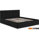 Кровати Мебель-АРС Версаль 140 (велюр черный/НВ-178/17)