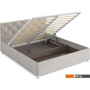 Кровати Мебель-АРС Классик 140 (бархат бежевый/Star Velvet 6 Beige)