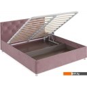 Кровати Мебель-АРС Классик 140 (велюр пудра/НВ-178/18)