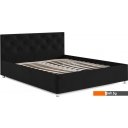Кровати Мебель-АРС Классик 140 (велюр черный/НВ-178/17)