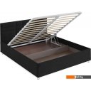 Кровати Мебель-АРС Нью-Йорк 140 (велюр черный/НВ-178/17)