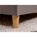 Кровати Mobi Амьен 11.44 160x200 (белый PE шагрень/веллюто капучино AG 707 ПВХ)