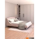 Кровати MONOFIX Лотти 160x200 (микровелюр/бежевый)