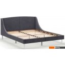 Кровати MONOFIX Лотти 160x200 (микровелюр/графит)