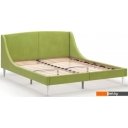 Кровати MONOFIX Лотти 160x200 (микровелюр/оливковый)