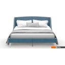 Кровати MONOFIX Лотти 160x200 (микровелюр/серый/голубой)