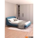 Кровати MONOFIX Лотти 160x200 (микровелюр/серый/голубой)