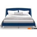 Кровати MONOFIX Лотти 160x200 (микровелюр/синий)