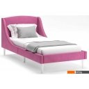 Кровати MONOFIX Лотти 90x200 (микровелюр/бордовый)