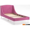 Кровати MONOFIX Лотти 90x200 (микровелюр/бордовый)