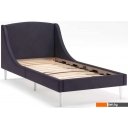 Кровати MONOFIX Лотти 90x200 (микровелюр/графит)