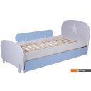 Кровати Polini Kids Mirum 1915 c ящиком (серый/голубой)