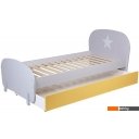 Кровати Polini Kids Mirum 1915 c ящиком (серый/желтый)
