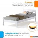 Кровати Домаклево Мечта 80x200 (береза/белый)