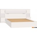 Кровати МДК КР314 160x200/1020x2352x2232 с закроватным модулем (белый)