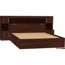 Кровати МДК КР314 160x200/1020x2352x2232 с закроватным модулем (венге)