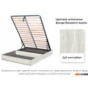 Кровати Мебельград Даллас с подъемным ортопедическим основанием 160x200 (дуб винтерберг/таксония)