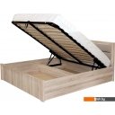 Кровати Мебельград Элана 160x200 (с подъемным ортопедическим основанием, дуб сонома)