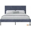 Кровати НК-Мебель Novel 140x200 26011197 (велюр серый)