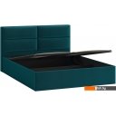 Кровати Трия Глосс универсальный тип 1 с ПМ 160x200 (велюр Confetti Izumrud)
