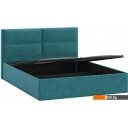 Кровати Трия Глосс универсальный тип 1 с ПМ 160x200 (микровелюр Jercy Izumrud)