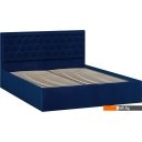 Кровати Трия Порто универсальная 160x200 (велюр Confetti Blue)