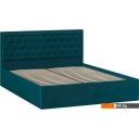 Кровати Трия Порто универсальная 160x200 (велюр Confetti Izumrud)