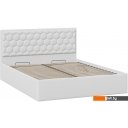 Кровати Трия Порто универсальная с ПМ 160x200 (экокожа белый Polo)