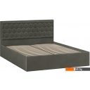 Кровати Трия Порто универсальная с ПМ и заглушиной 160x200 (велюр Confetti Stone)