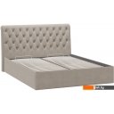 Кровати Трия Скарлет универсальная тип 1 с ПМ 160x200 (велюр мокко темный)