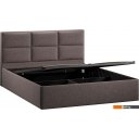 Кровати Трия Стелла Тип 1 c ПМ и заглушиной 160x200 (микровелюр Jercy Stone)