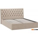 Кровати Трия Скарлет 160x200 (велюр мокко светлый)