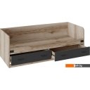 Кровати Трия Окланд ТД-324.12.01 (черный/дуб делано)