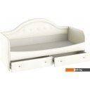 Кровати Трия Адель с мягкой спинкой тип 1 (крем)