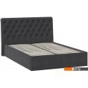 Кровати Трия Скарлет универсальная тип 1 с ПМ 140x200 (велюр графит)