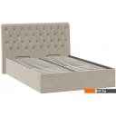 Кровати Трия Скарлет универсальная тип 1 с ПМ 140x200 (велюр мокко светлый)