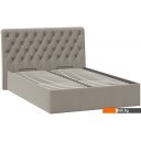 Кровати Трия Скарлет универсальная тип 1 с ПМ 140x200 (велюр мокко темный)