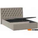 Кровати Трия Скарлет универсальная тип 1 с ПМ 140x200 (велюр мокко темный)