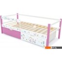 Кровати Бельмарко Svogen 1353 (лаванда/белый, лисята)