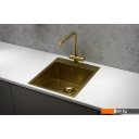 Кухонные мойки Granula GR-4600 (золото сатин)
