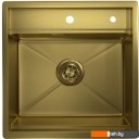 Кухонные мойки Granula GR-5051 (золото сатин)
