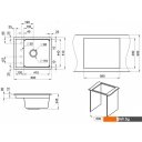 Кухонные мойки Granula KS-6004 (алюминиум)