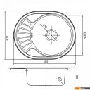 Кухонные мойки IDDIS Suno SUN65SDi77