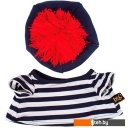 Мягкие игрушки Basik & Co Басик в тельняшке и берете (19 см)