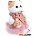 Мягкие игрушки BUDI BASA Collection Кошечка Ли-Ли в юбке и жилетке LK24-046 (24 см)