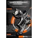 Пневматические краскопульты Walcom Genesi Alluminio Hte Clear 953013ACM