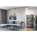 Полки, стеллажи, системы хранения Hype Mebel Стандарт-2 80x200 (черный/дуб галифакс олово)